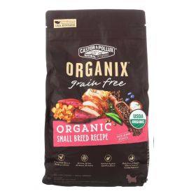 Castor And Pollux Organix - Organic - Small Breed - Case Of 5 - 4 Lb.