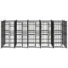 Outdoor Dog Kennel Steel 99.2 ft²