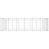 Outdoor Dog Kennel Galvanized Steel 390.7 ft²