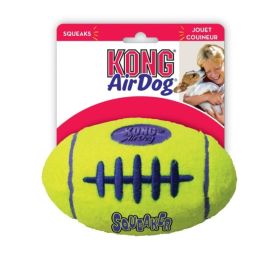 KONG Air KONG Squeakers Football (Option: Small  3.25" Long (For Dogs under 20 lbs))