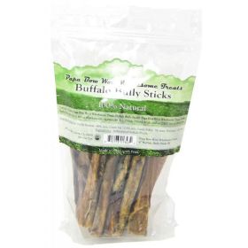 Papa Bow Wow Buffalo Bully Sticks (Option: 6" Long  1 lb)