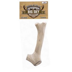 Big Sky Antler Chew for Dogs (Option: Large  1 Antler  Dogs Over 110 lbs  (7")